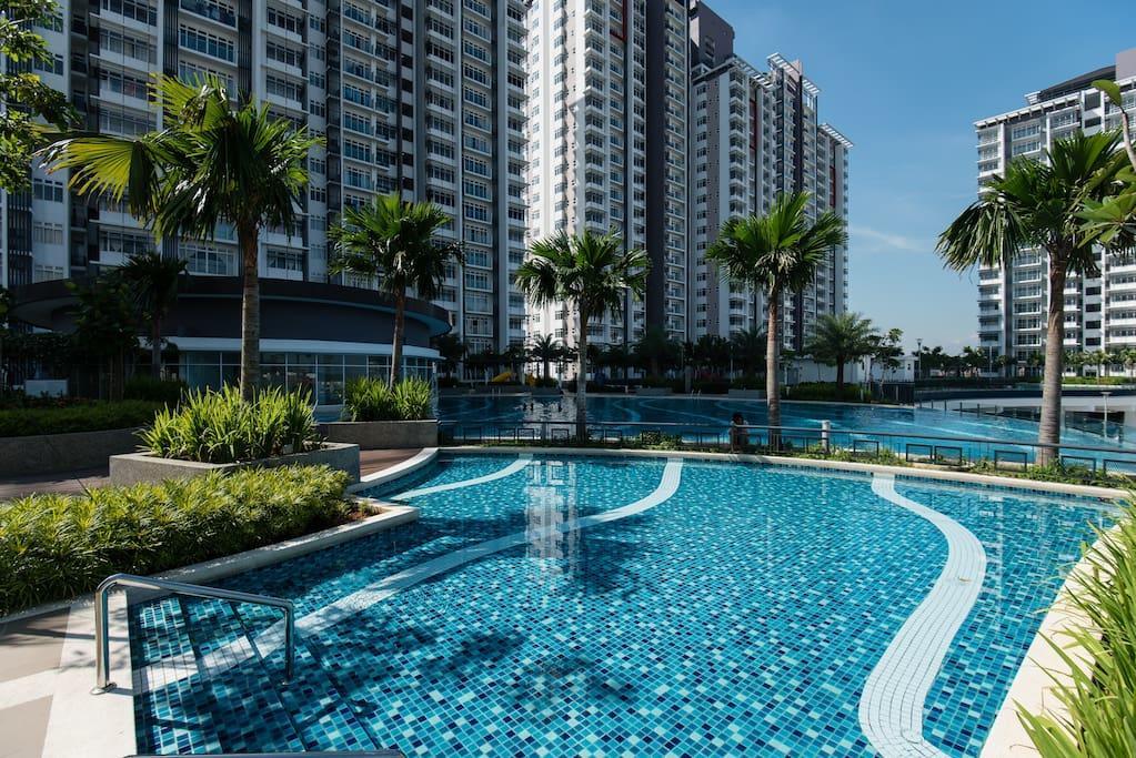 Palm Armada Residence Free Parking And Netflix Putrajaya Zewnętrze zdjęcie